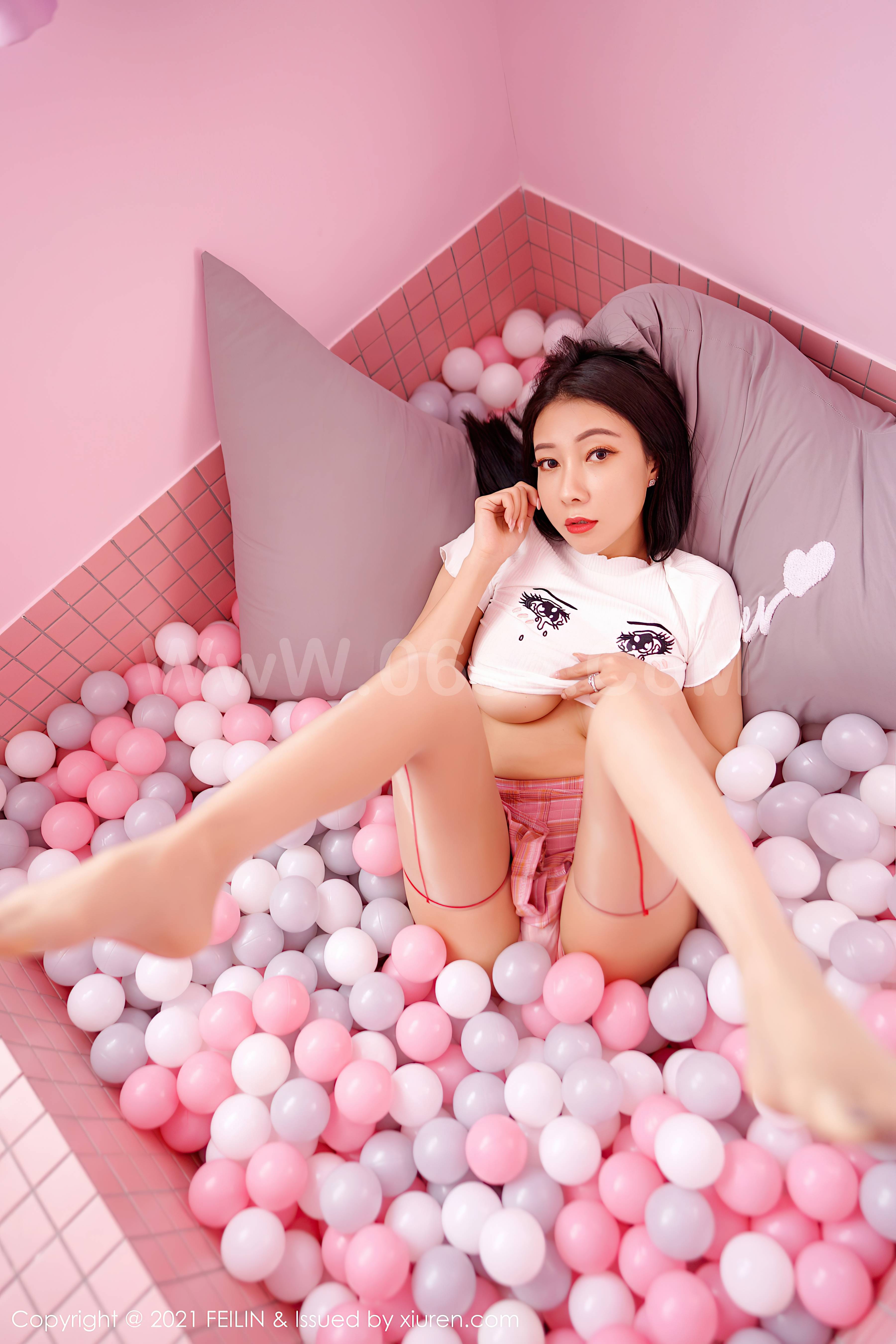 图片[9]-[FEILIN嗲囡囡] 2021.10.08 VOL.416 果儿Victoria [90P788MB]-六色网
