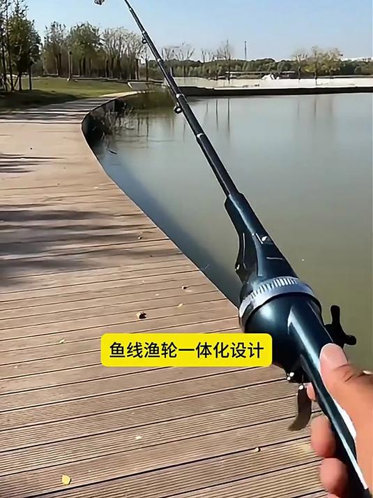 可以放进书包里面的鱼竿你见过吗?2025新款折叠路亚竿!