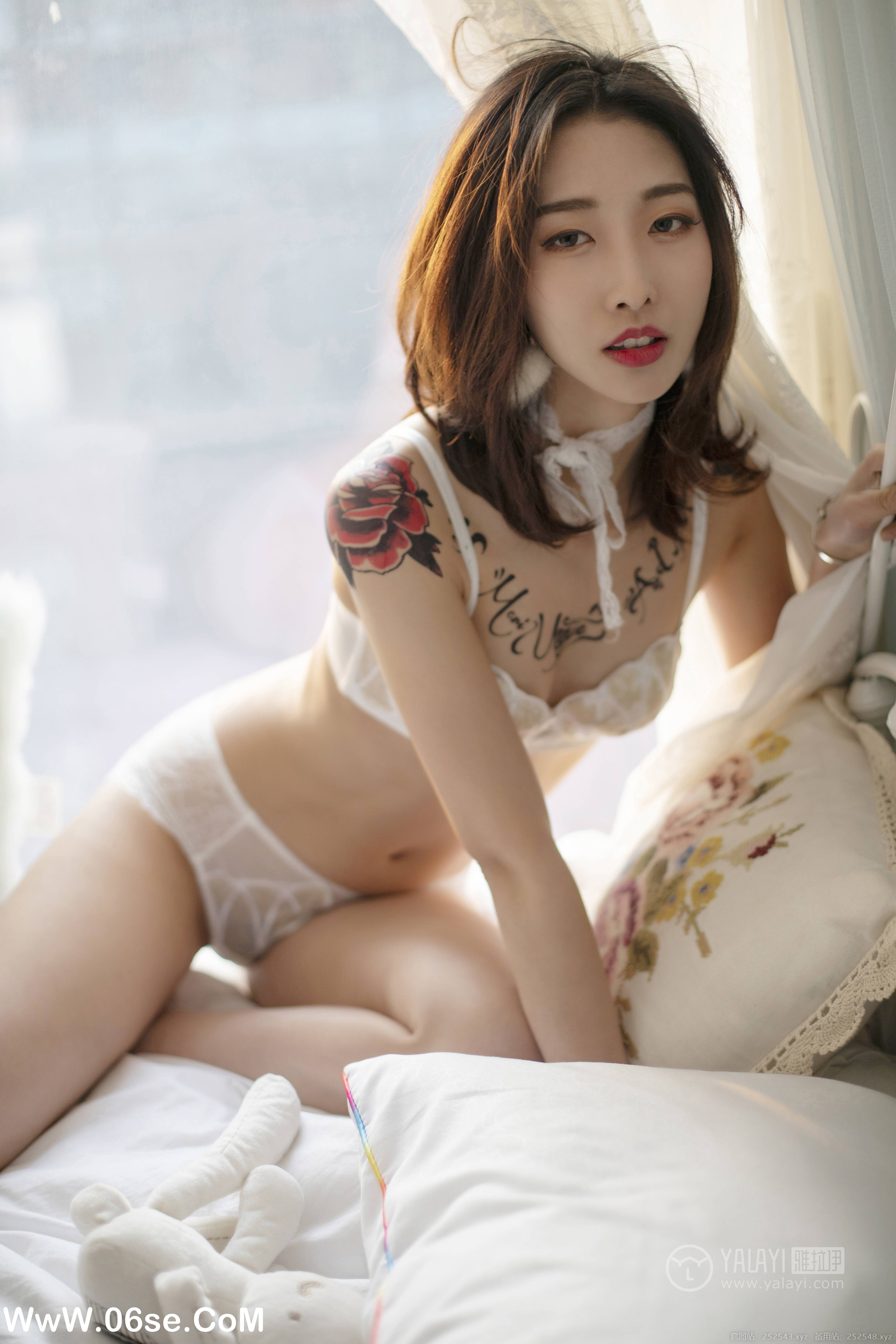 图片[27]-[YALAYI雅拉伊] No.188 蕾丝浅笑 佳佳-六色网