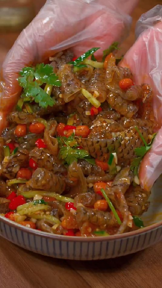 凉拌鱼皮的做法