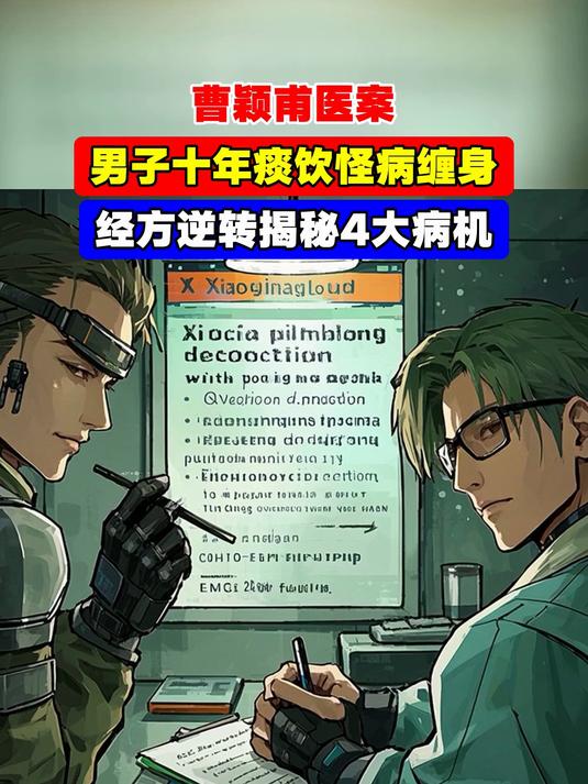 曹颖甫医案,男子十年痰饮怪病缠身,经方逆转揭秘4大病机