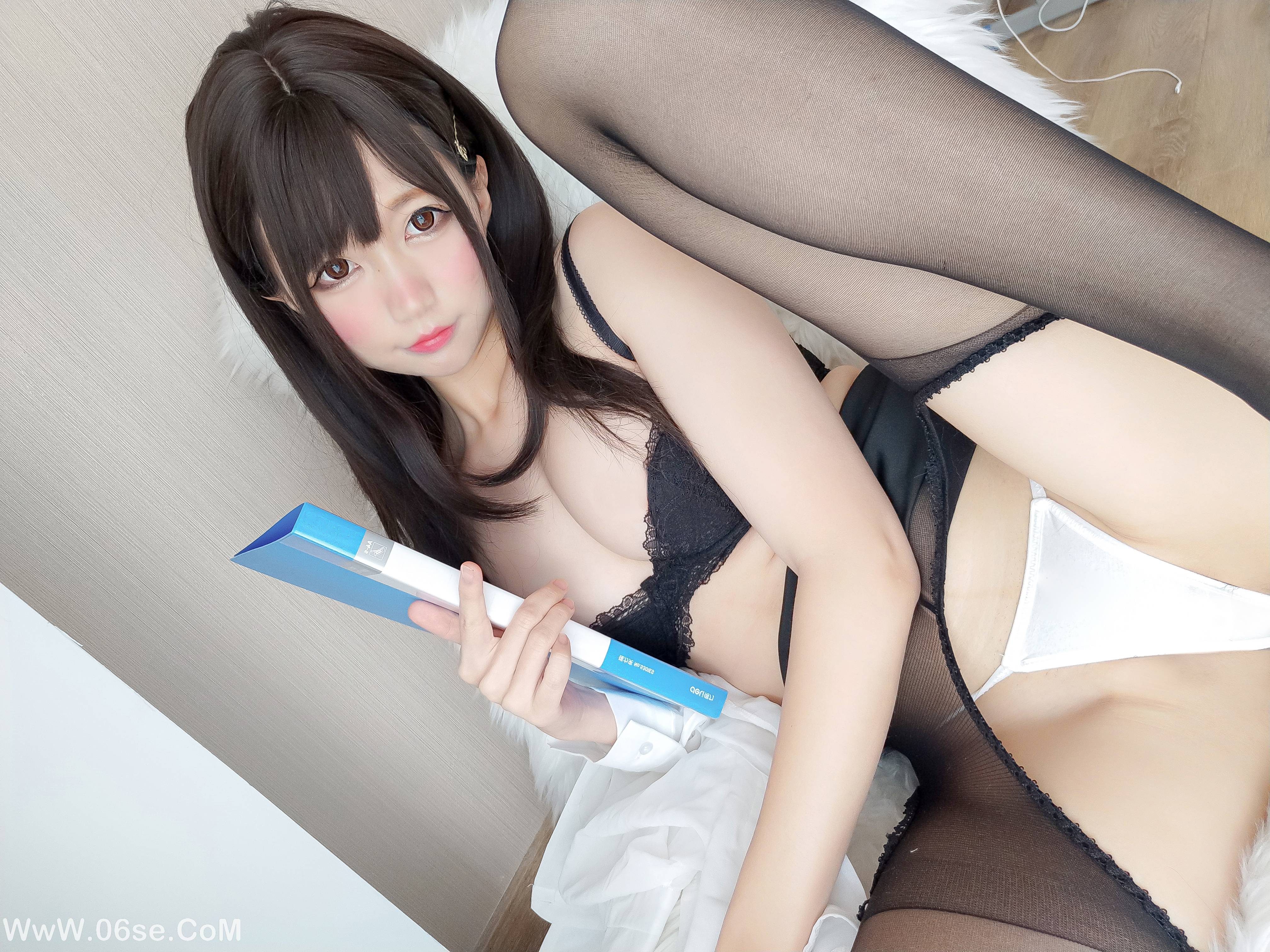图片[49]-Nagesa魔物喵 –  黑丝OL[50P402M]-六色网