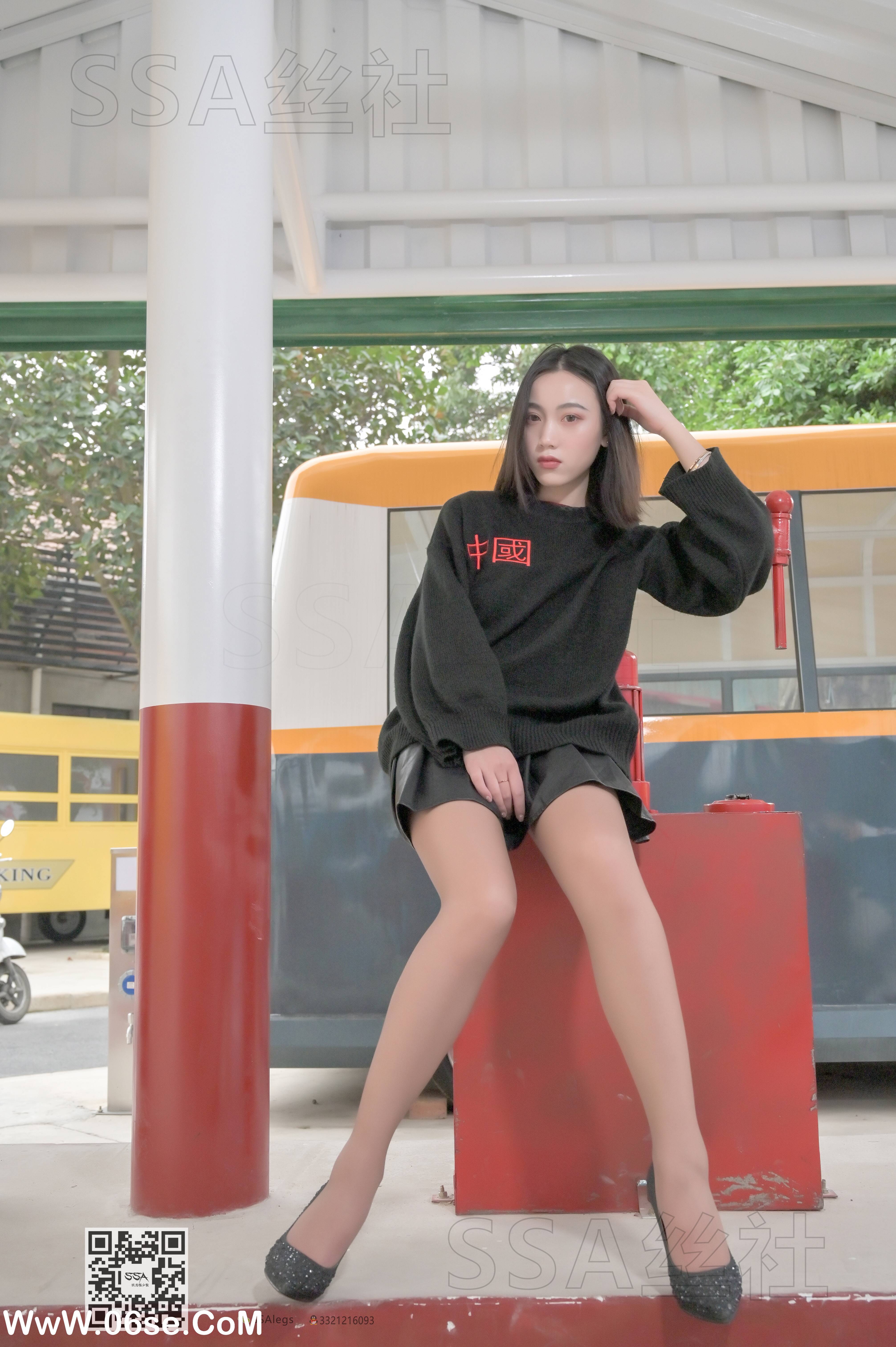 图片[110]-[SSA丝社] NO.095 大大 腿模大大街拍[133P1.68G]-六色网