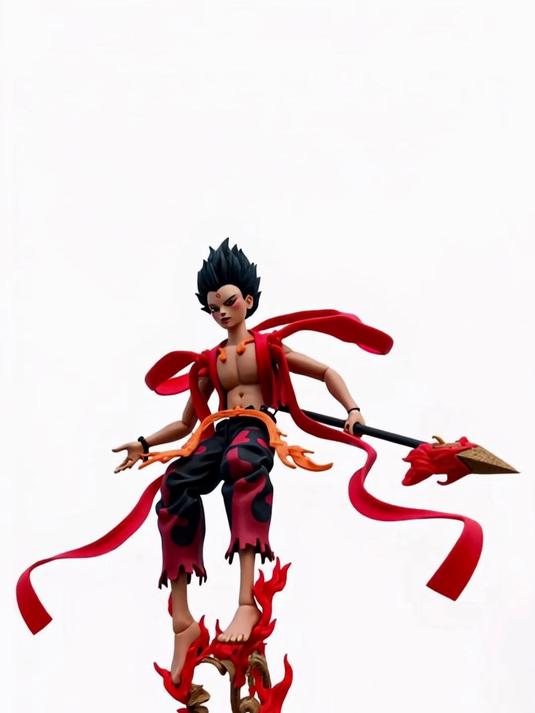 当我和弟弟都做粘土哪吒,差距竟然这么大