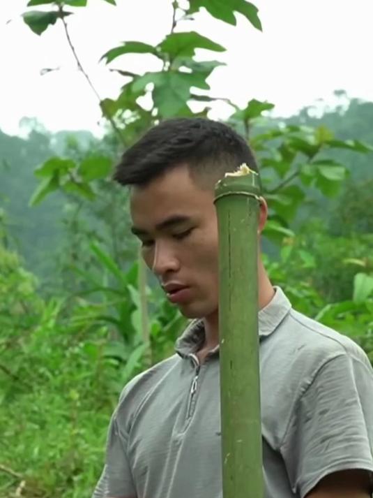 阿飞制作小菜园围栏,翠花收辣椒到集市出售