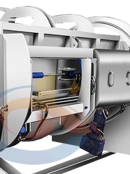 鲁新启达机械之旋转翻板箱 牛屠宰设备