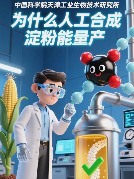 为什么人工合成淀粉能量产?