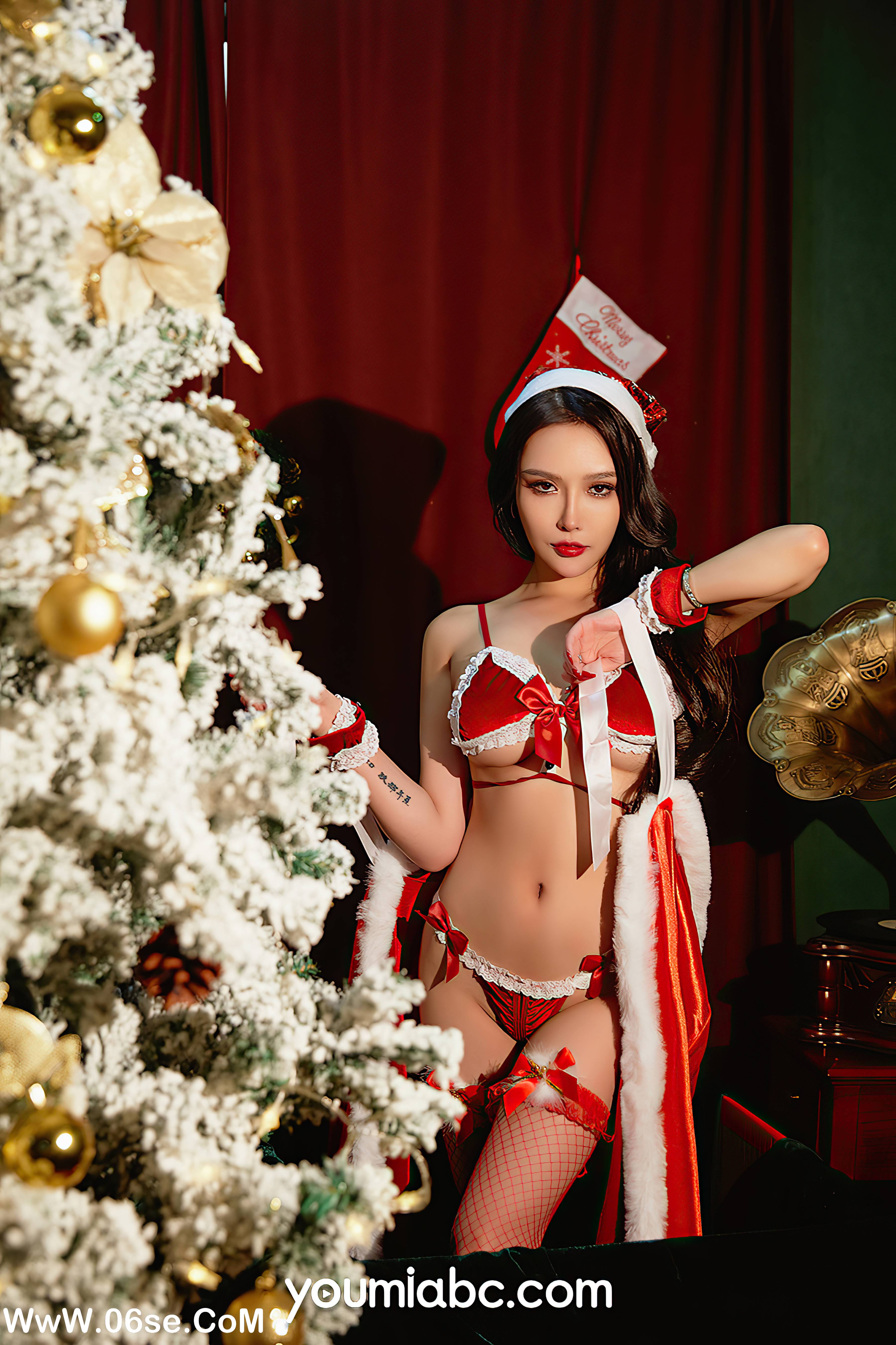图片[8]-[YouMi尤蜜] 2021.12.22 圣诞雪夜狂想曲 李承美[37+1P843M]-六色网