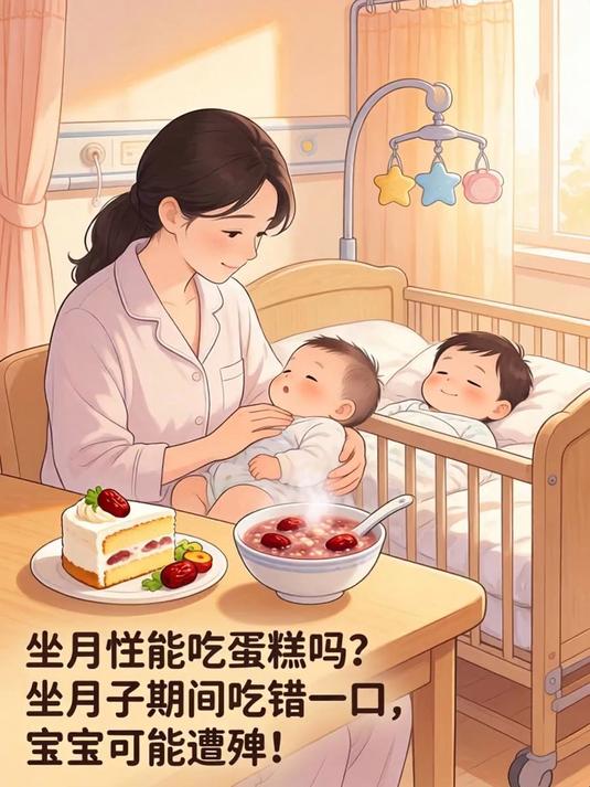坐月子能吃蛋糕吗?坐月子期间吃错一口,宝宝可能遭殃!