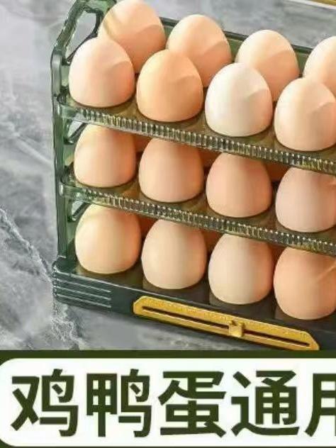 终于找到这个很好用的鸡蛋收纳盒了,吃完一层弹一层,很方便