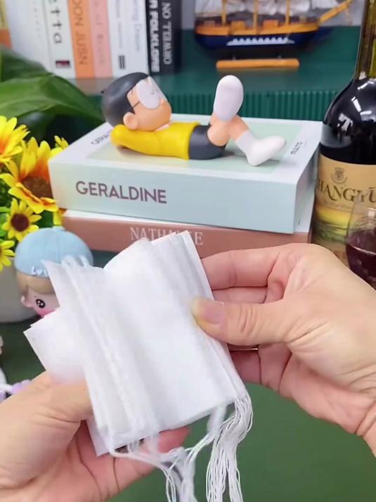 这款无纺布茶包袋，一次性无纺布煲汤调料包，炖肉炖汤都非常方便