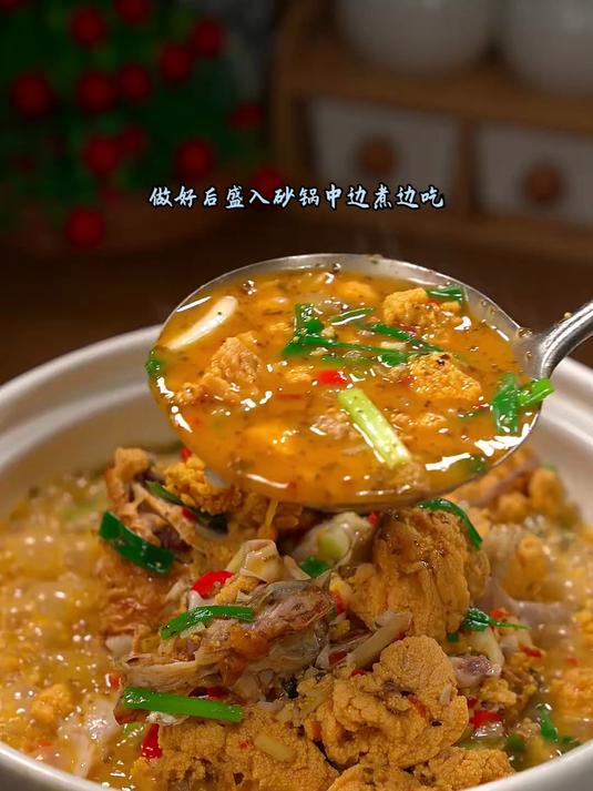 天冷了做上一锅紫苏味香浓的鱼籽鱼泡火锅