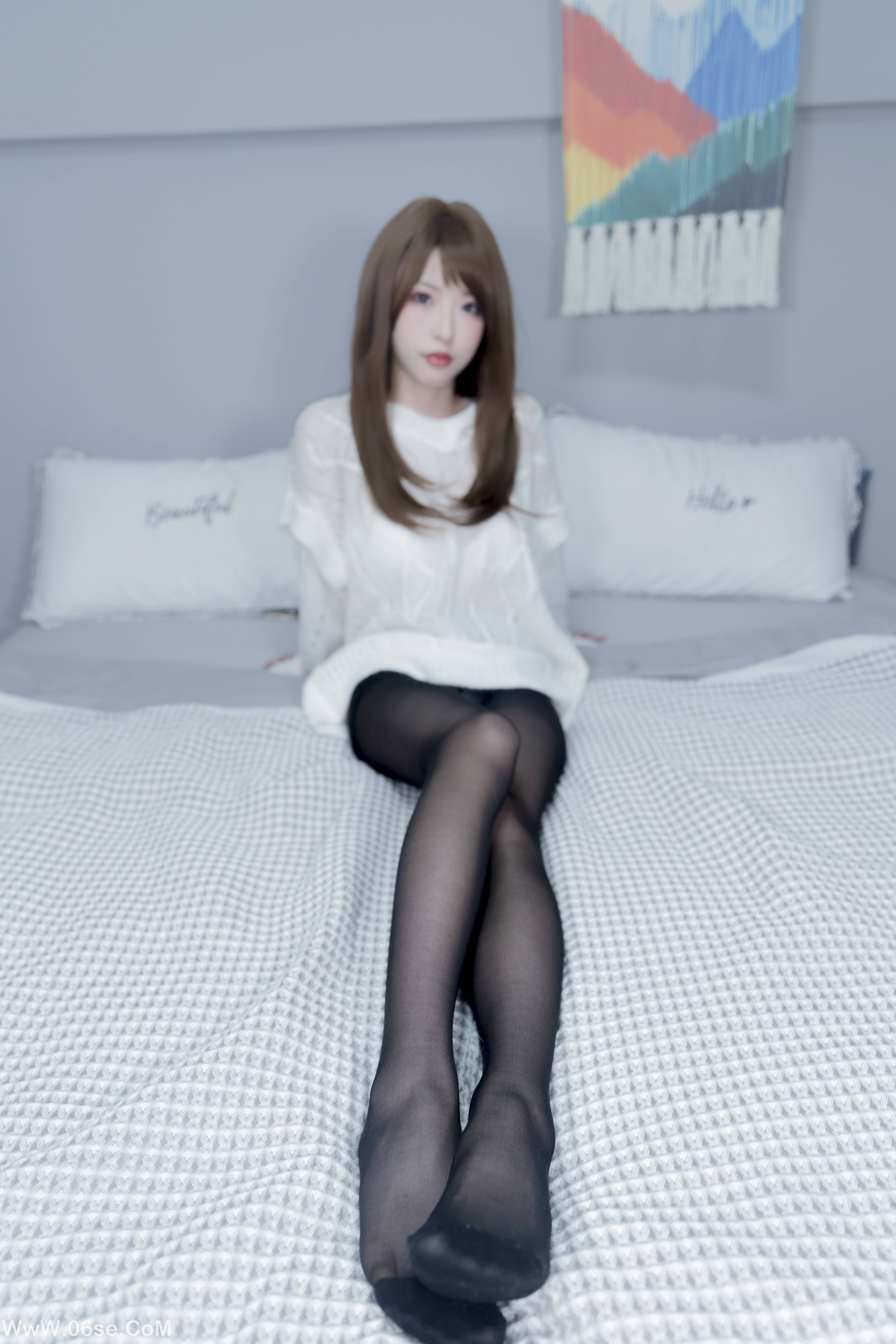 图片[19]-清水由乃 NO.010 黑丝毛衣[42P+1V377M]-六色网