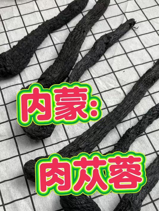肉苁蓉,你知道这种软质的吗