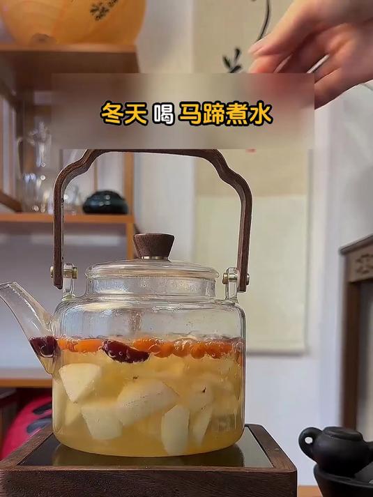 比药温和!马蹄雪梨水,清热止咳化痰不刺激
