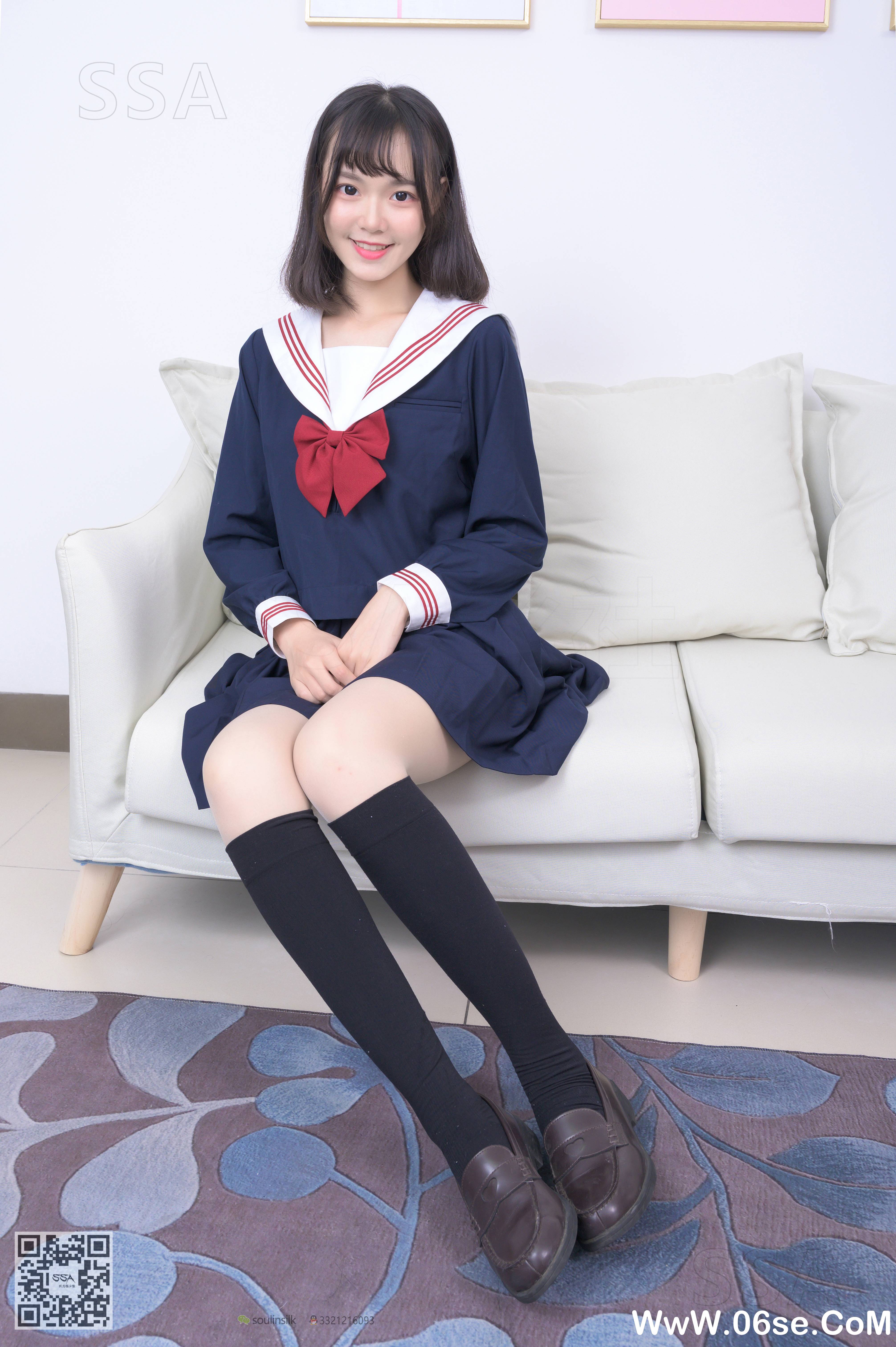 图片[3]-[SSA丝社] NO.213 阳阳-阳光少女jk制服（上）[130P1.94G]-六色网
