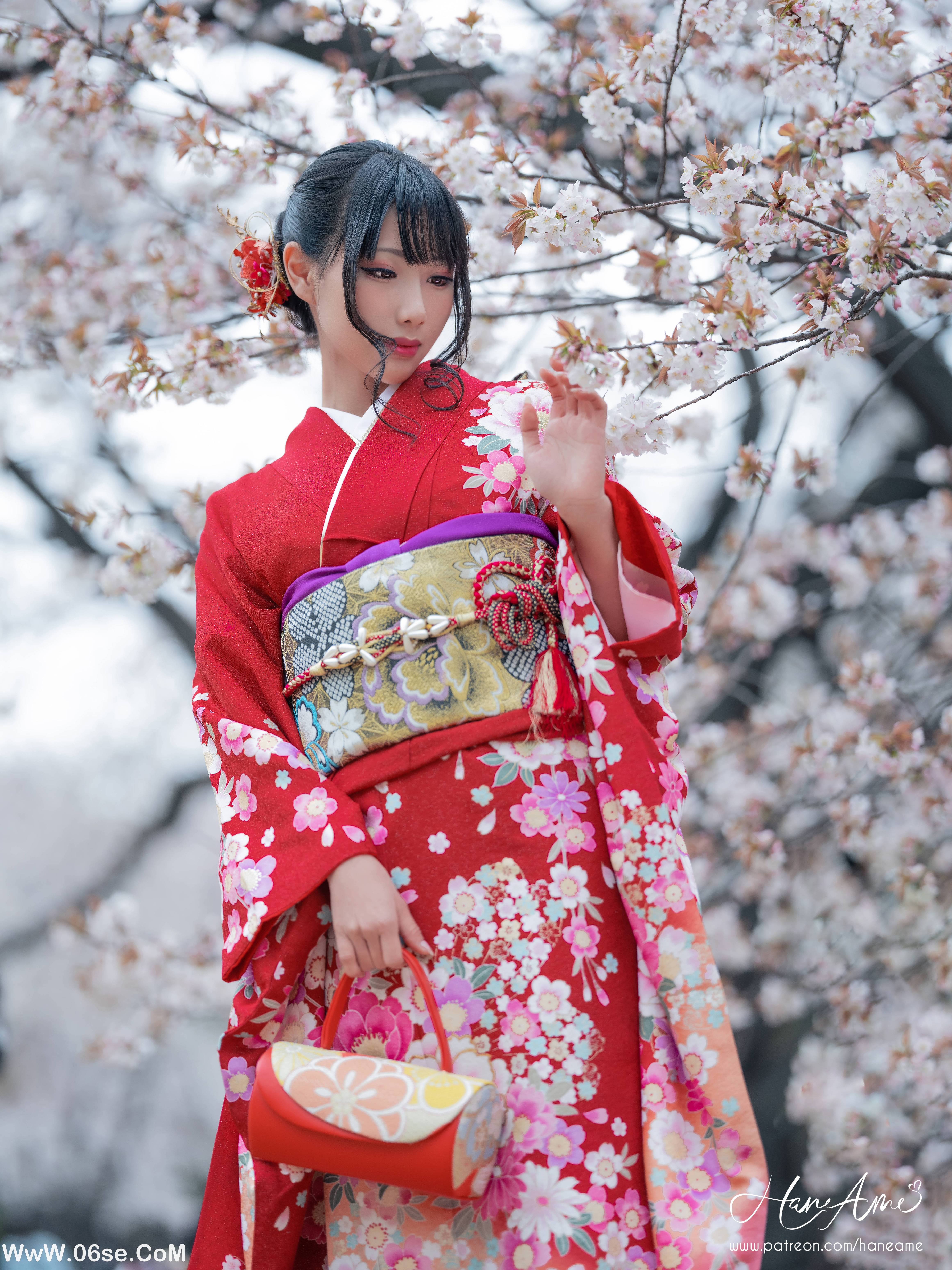 图片[34]-Hane Ame 雨波写真 NO.013 – 赤紅和服[38P736M]-六色网