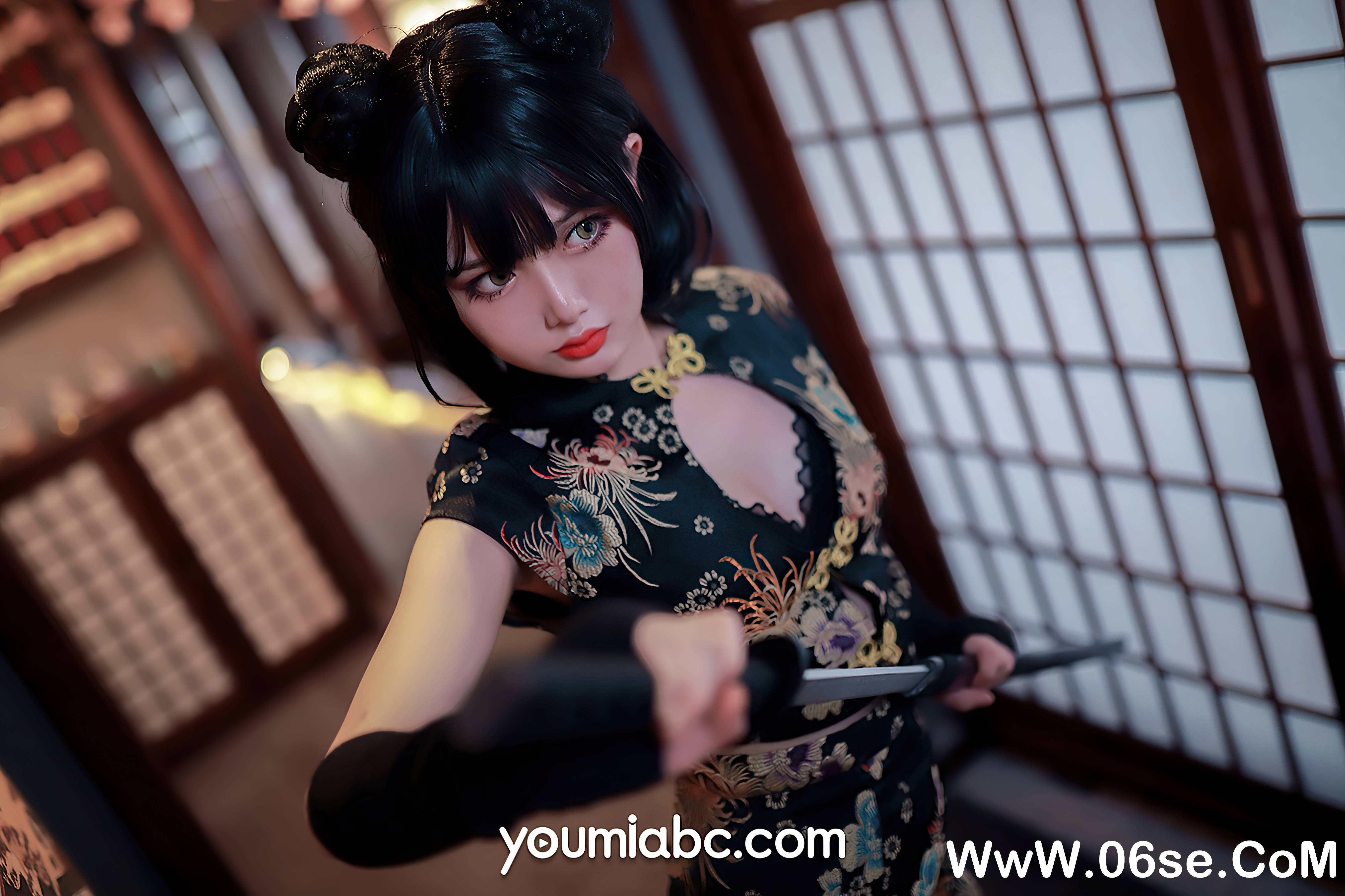 图片[7]-[YouMi尤蜜] 2020.12.12 旗袍武士娘 您的蛋蛋[32+1P649M]-六色网