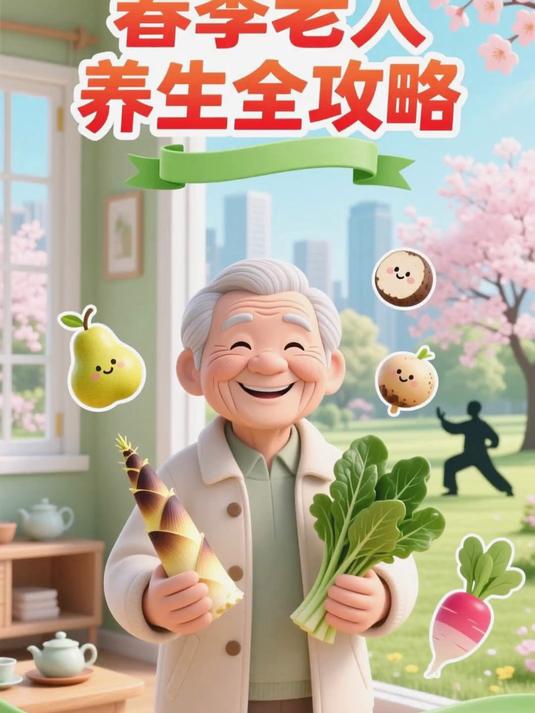 春季养生老年人要注意预防5要点春季保健