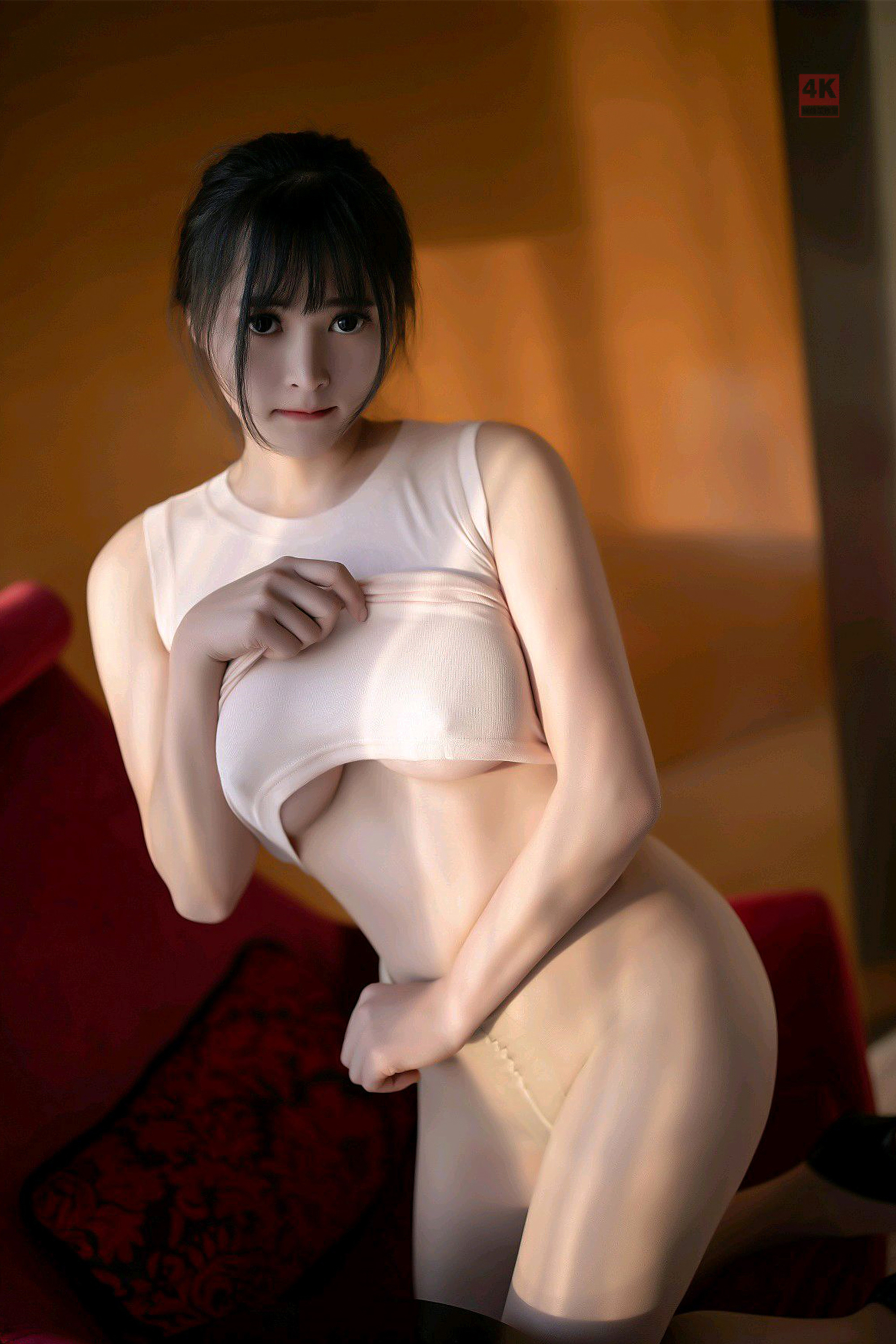 图片[37]-[Ligui丽柜] 2021.04.19 《裤里丝》奈沐子-六色网