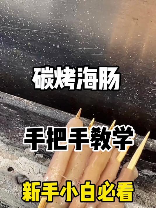 想吃的可以来找我,炭烤海肠