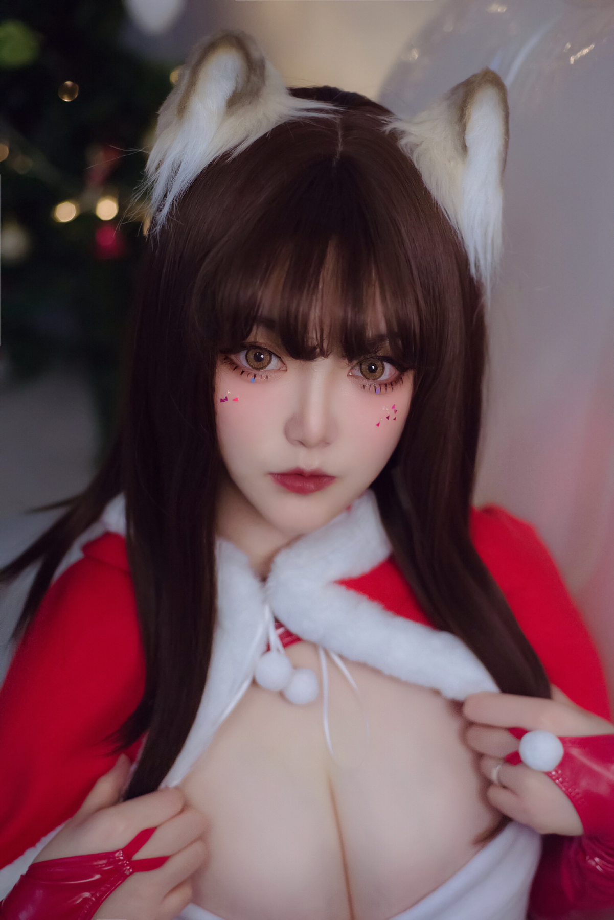 图片[3]-佳奈喵 NO.001 – 雪夜锦礼[25P71M]-六色网