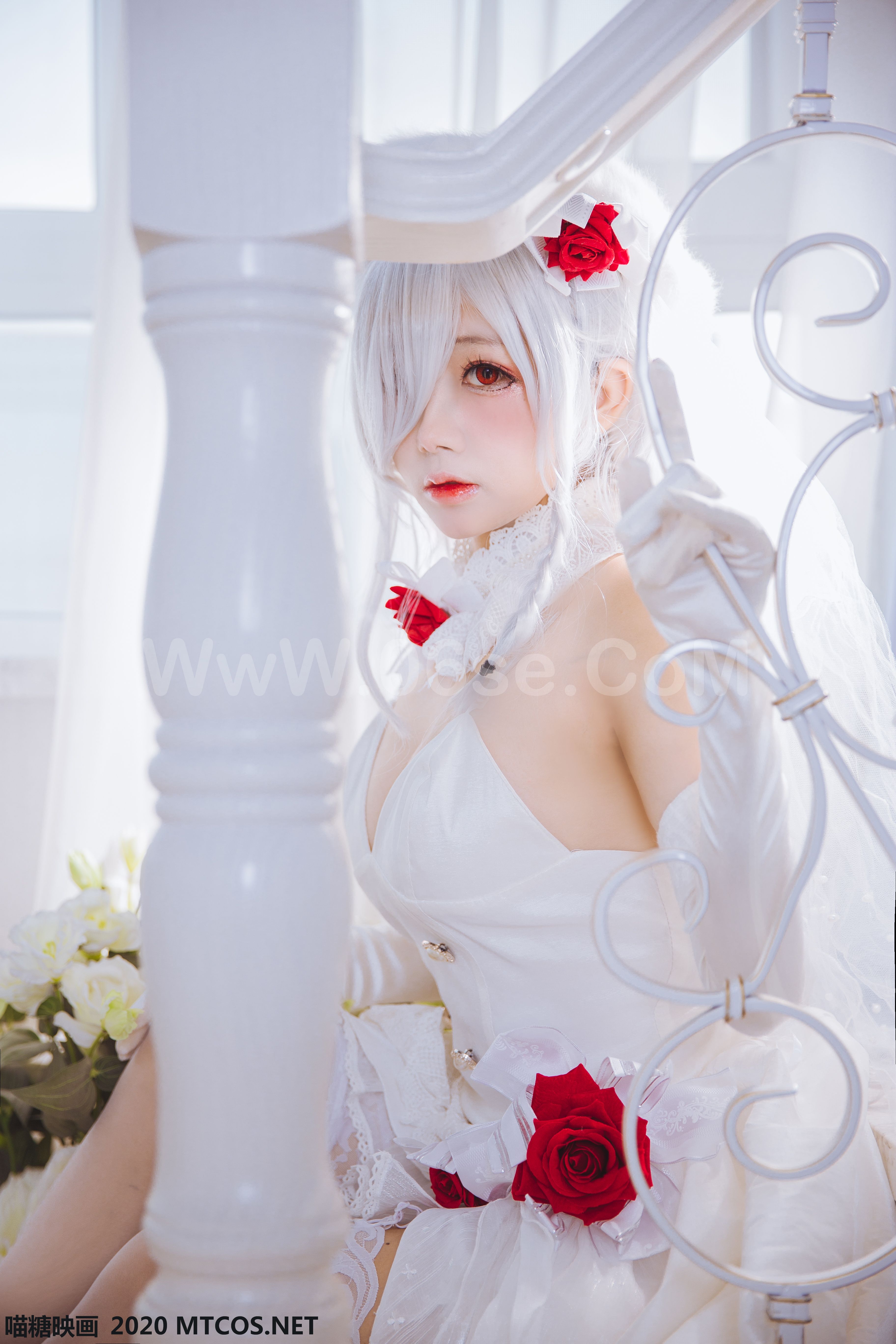 图片[14]-[MTCos] 喵糖映画 Vol.123 花嫁COS-六色网