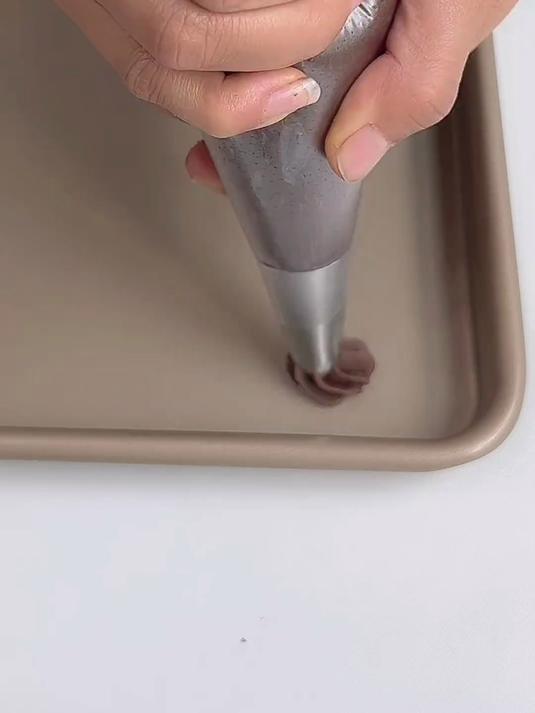 新手必做的可可维也纳曲奇,酥脆