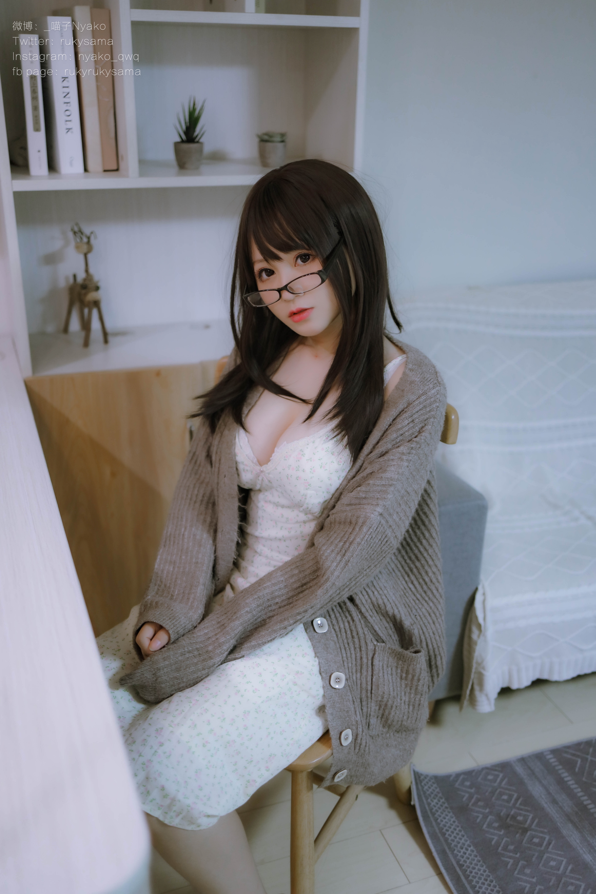 图片[3]-Nyako喵子 NO.024 – 便服 [73P+1V440M]-六色网