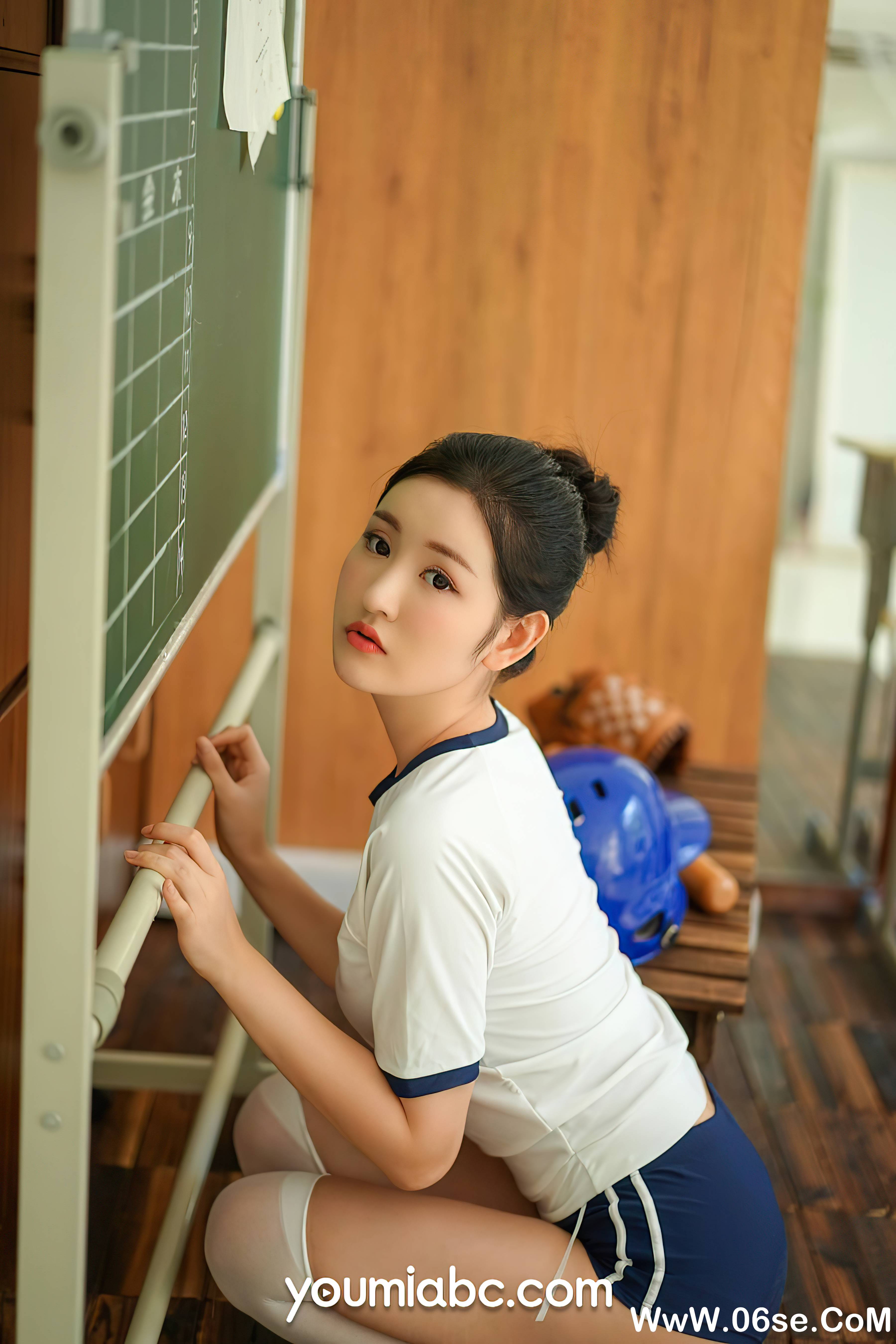 图片[18]-[YouMi尤蜜] 2021.07.05 棒球少女心动signal 沈梦瑶[32+1P690M]-六色网