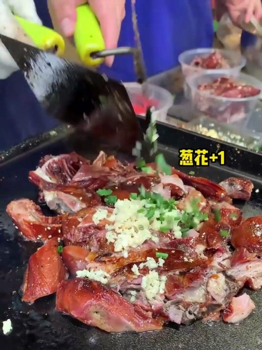 油茶铁板鸭,瞅着就流口水了