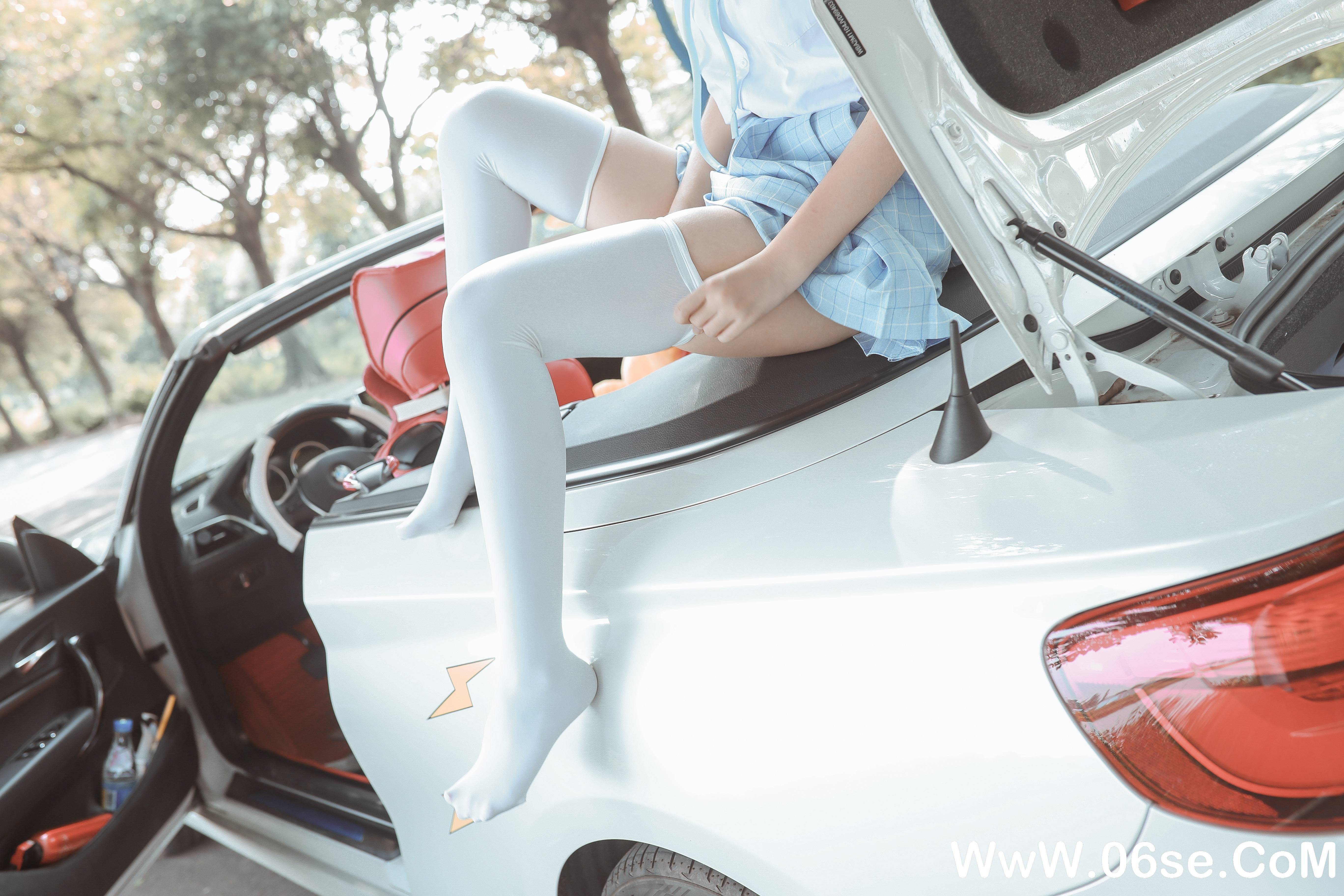 图片[13]-不呆猫 NO.011 – 白丝过膝袜[21P+12V209M]-六色网