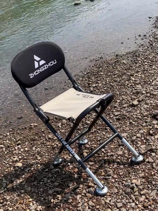 便携钓鱼小座椅!骑士款轻量多功能,野钓马扎专用随身带!