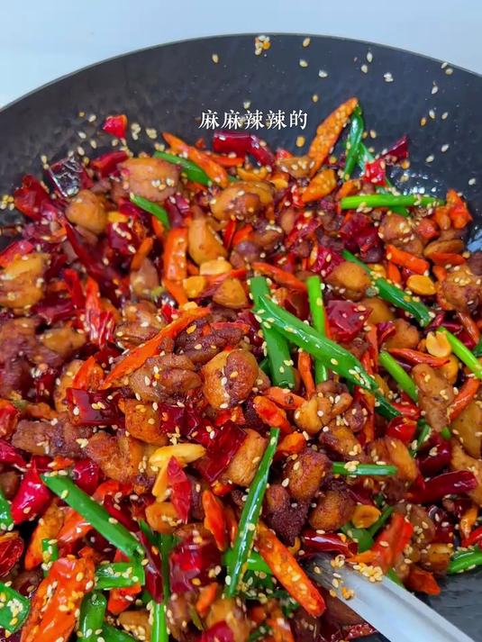 年夜饭必备硬菜红红火火的辣子鸡