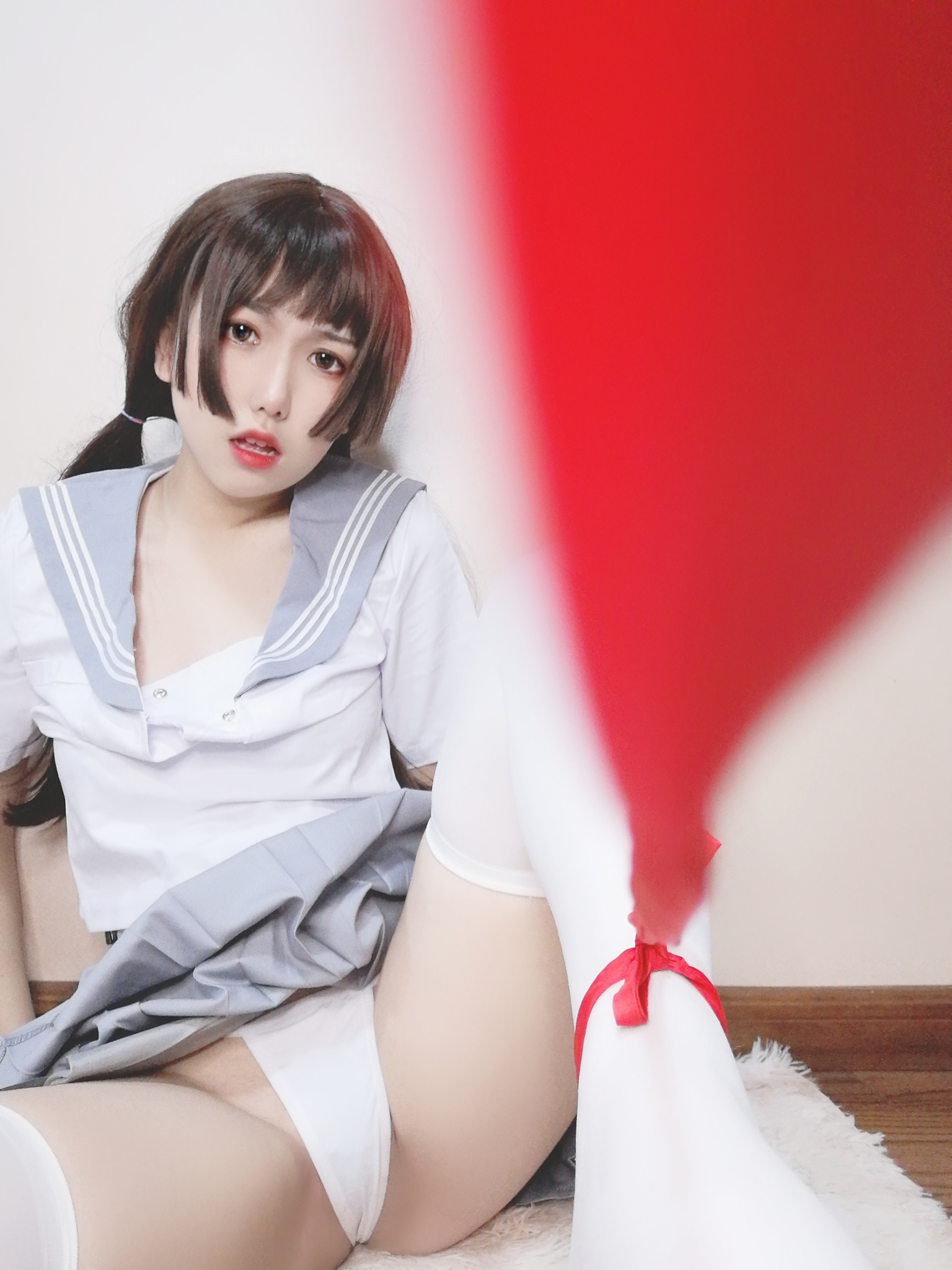 图片[34]-芋圆侑子SJ_ NO.014 – 白丝jk[77P+9V133M]-六色网