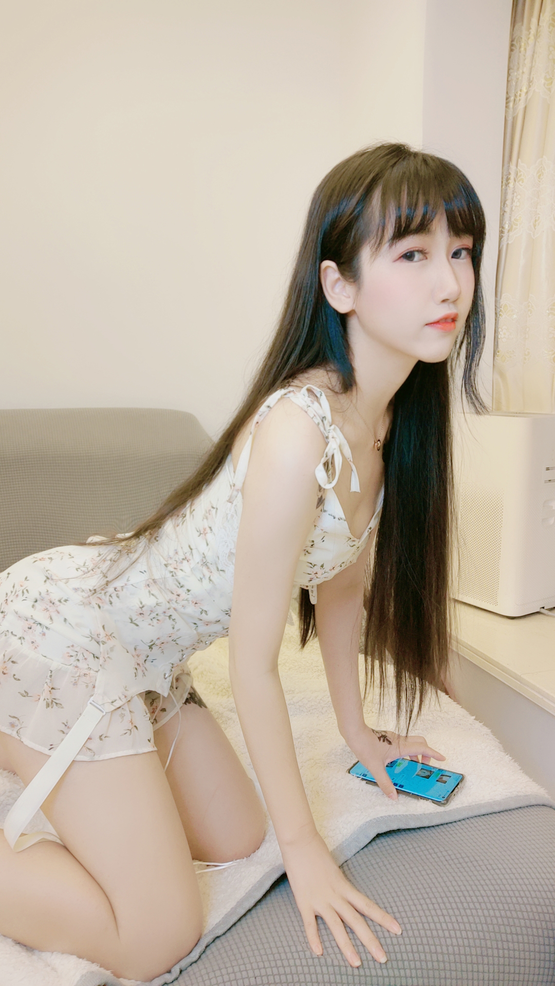 图片[10]-不呆猫 NO.018 — 温柔风连衣裙 [15P17M]-六色网