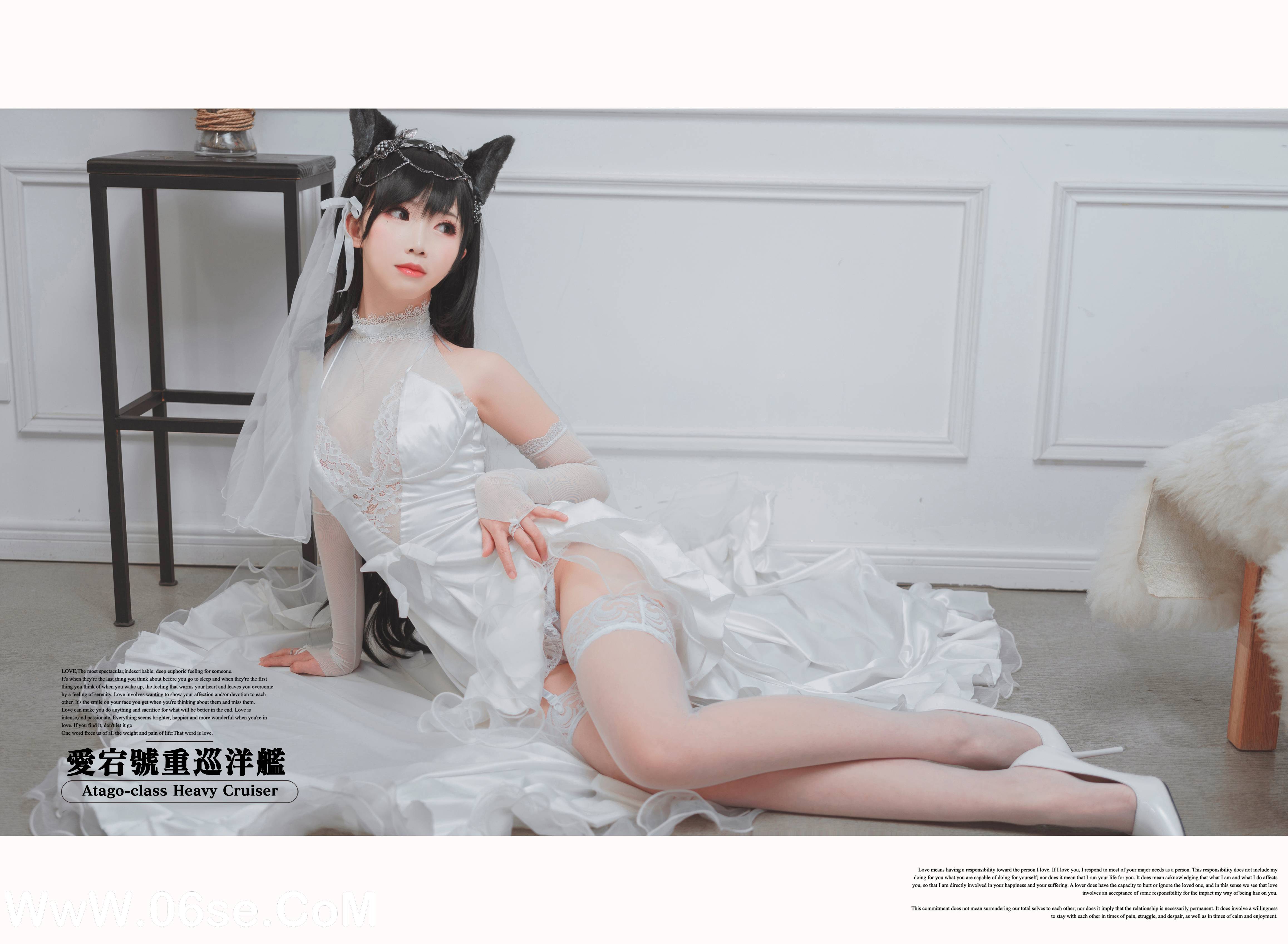 图片[3]-Coser面饼仙儿 NO.052 – 爱宕花嫁 [29P247M]-六色网