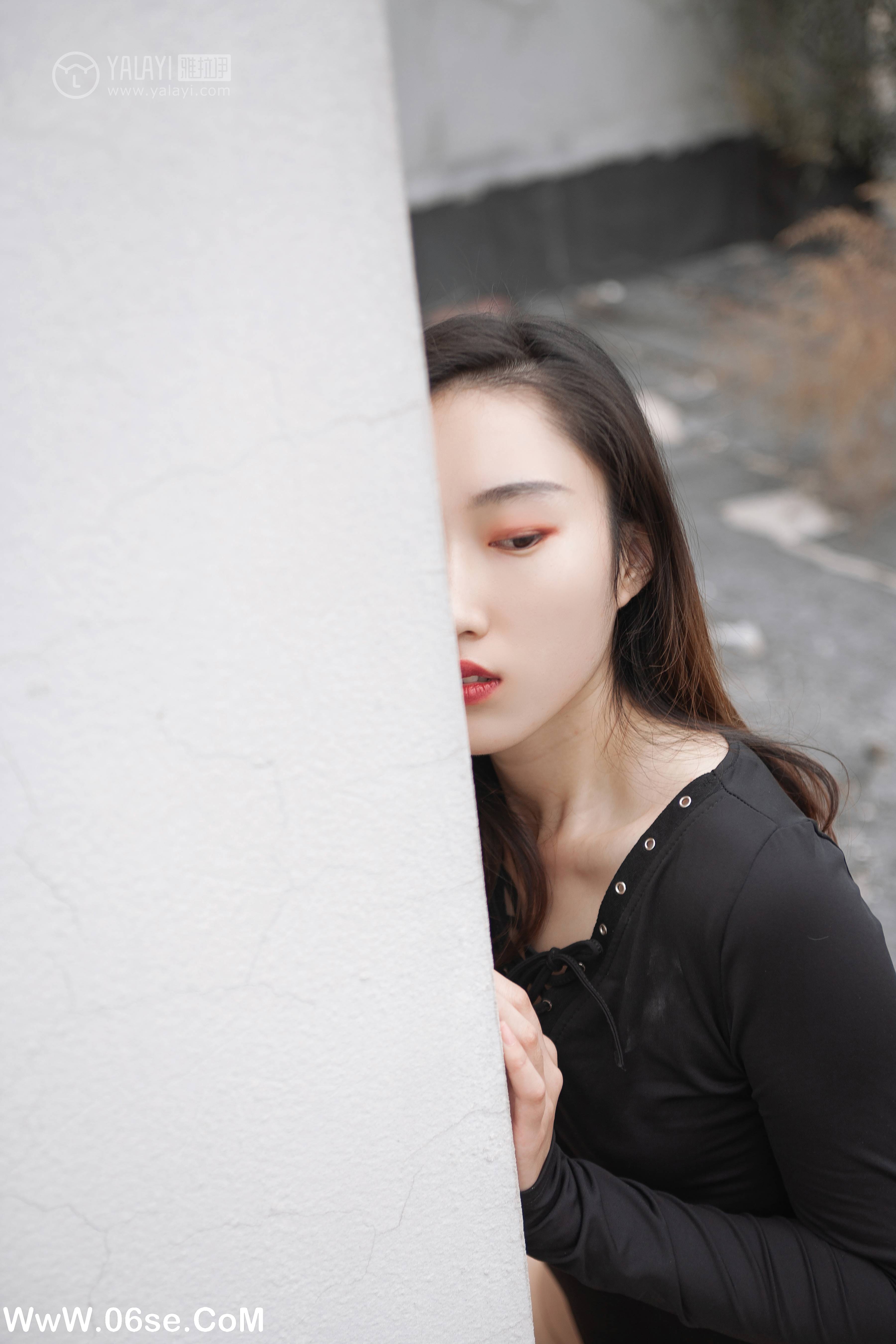 图片[23]-[YALAYI雅拉伊] NO.122 黑色禁地 熏儿-六色网