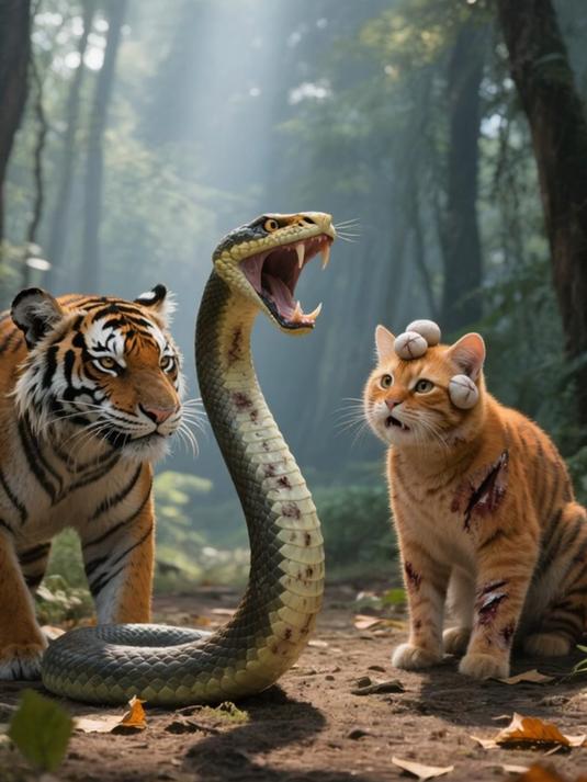 橘猫动画-蛇哥秒变辣条哥