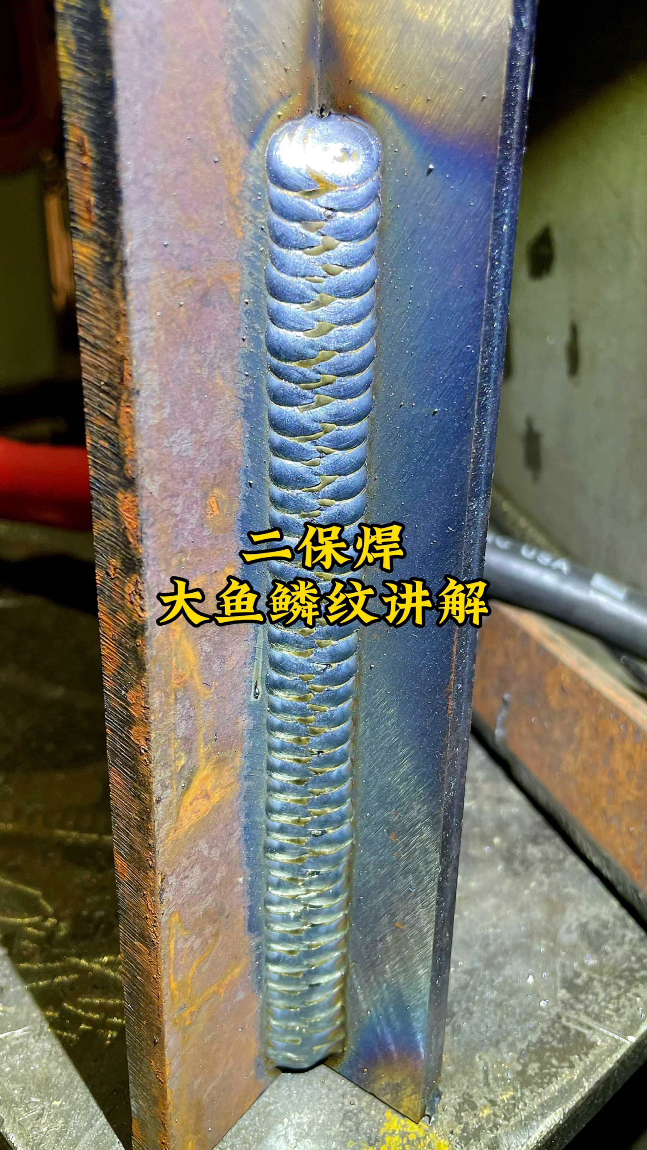 二保焊立焊大鱼鳞纹焊接讲解