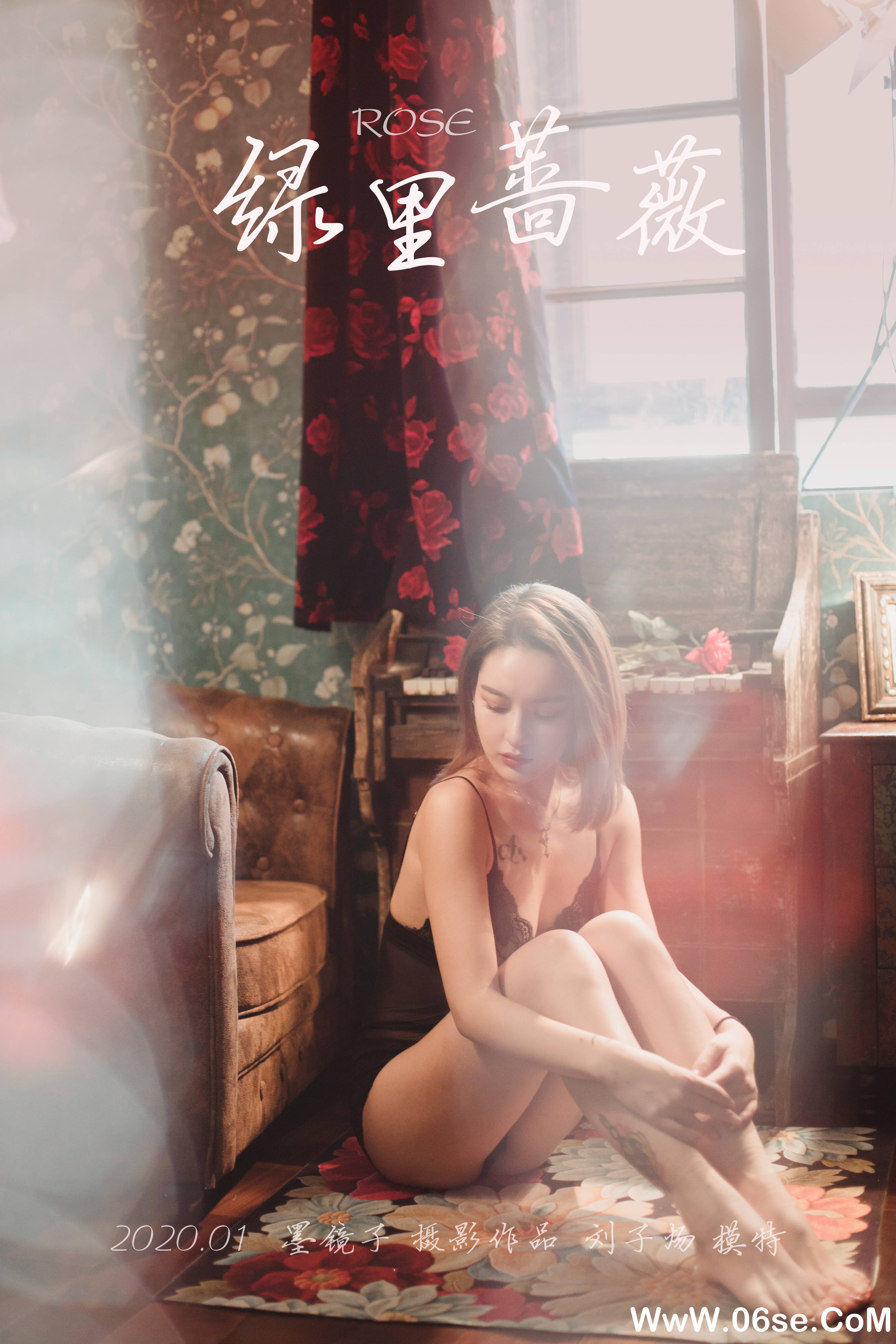 [YALAYI雅拉伊] 2020.01.13 NO.519 刘子炀《绿里蔷薇》[46P+1P743M]-六色网