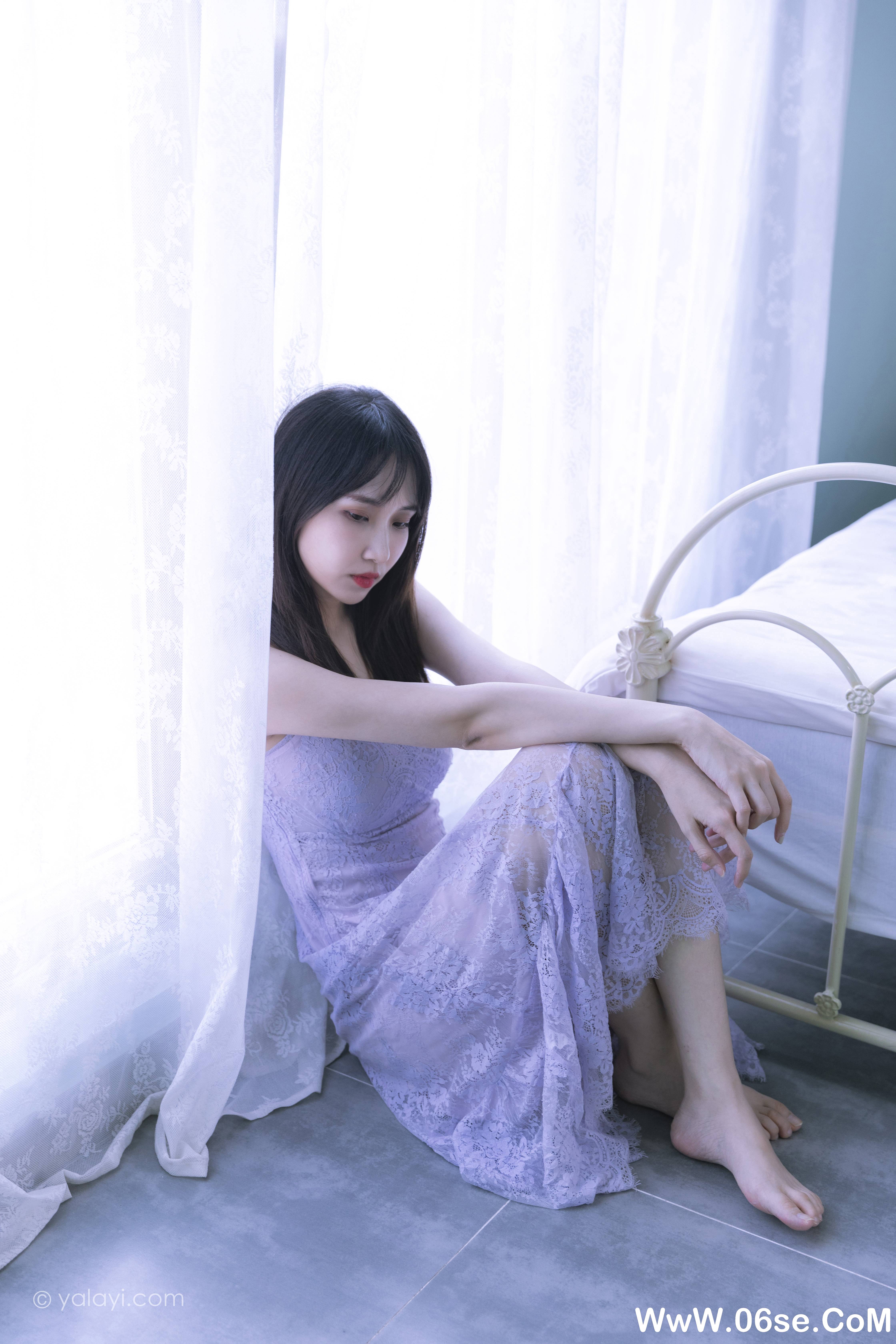 图片[31]-[YALAYI雅拉伊] 2021.06.27 NO.807  妍妍《紫色的早晨》[38+1P432M]-六色网
