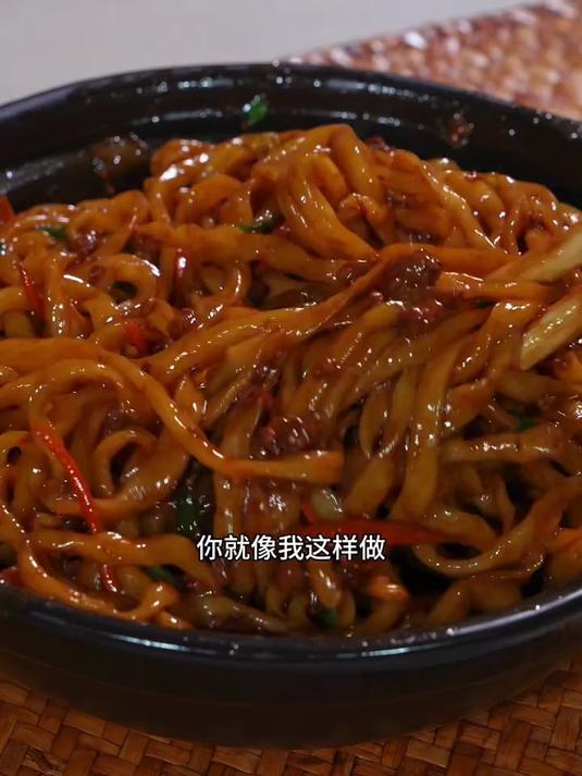 真没想到,炸酱面懒人的做法竟然如此简单
