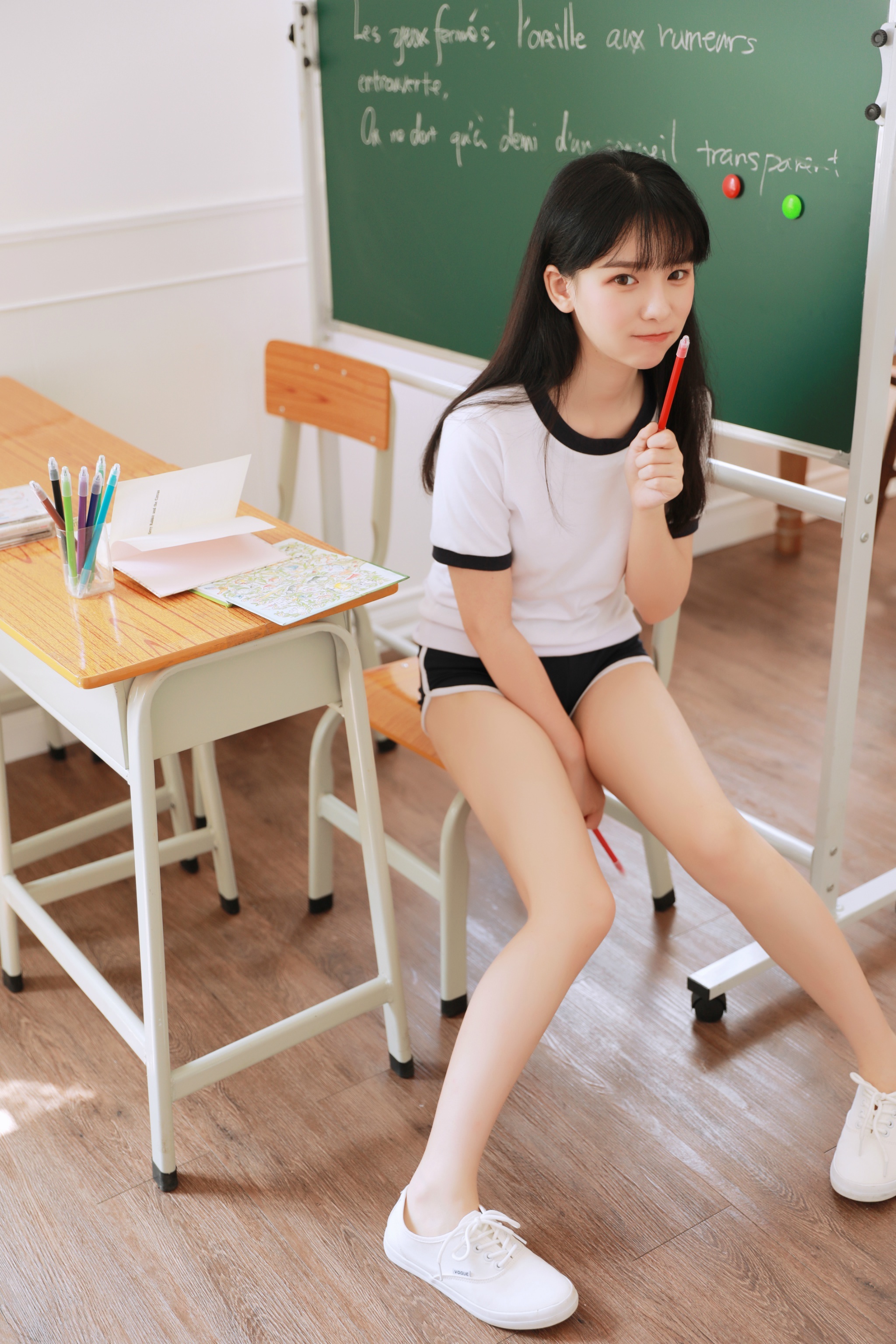 图片[4]-赵小臭 — NO.001 教室篇 [18P16M]-六色网