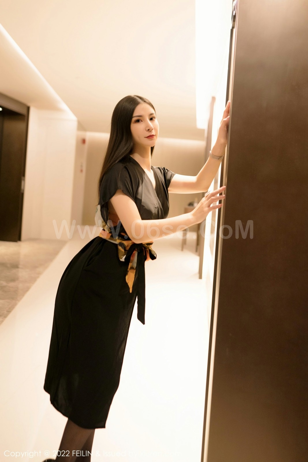 图片[7]-[FEILIN嗲囡囡] 2022.06.27 VOL.450 小蛮妖Yummy-六色网