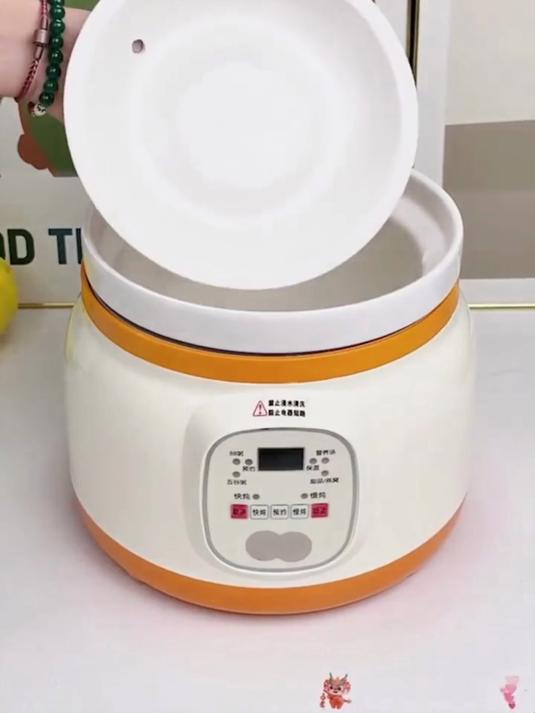陶瓷电炖锅，功能多还能预约，炖汤煮粥都是很不错的