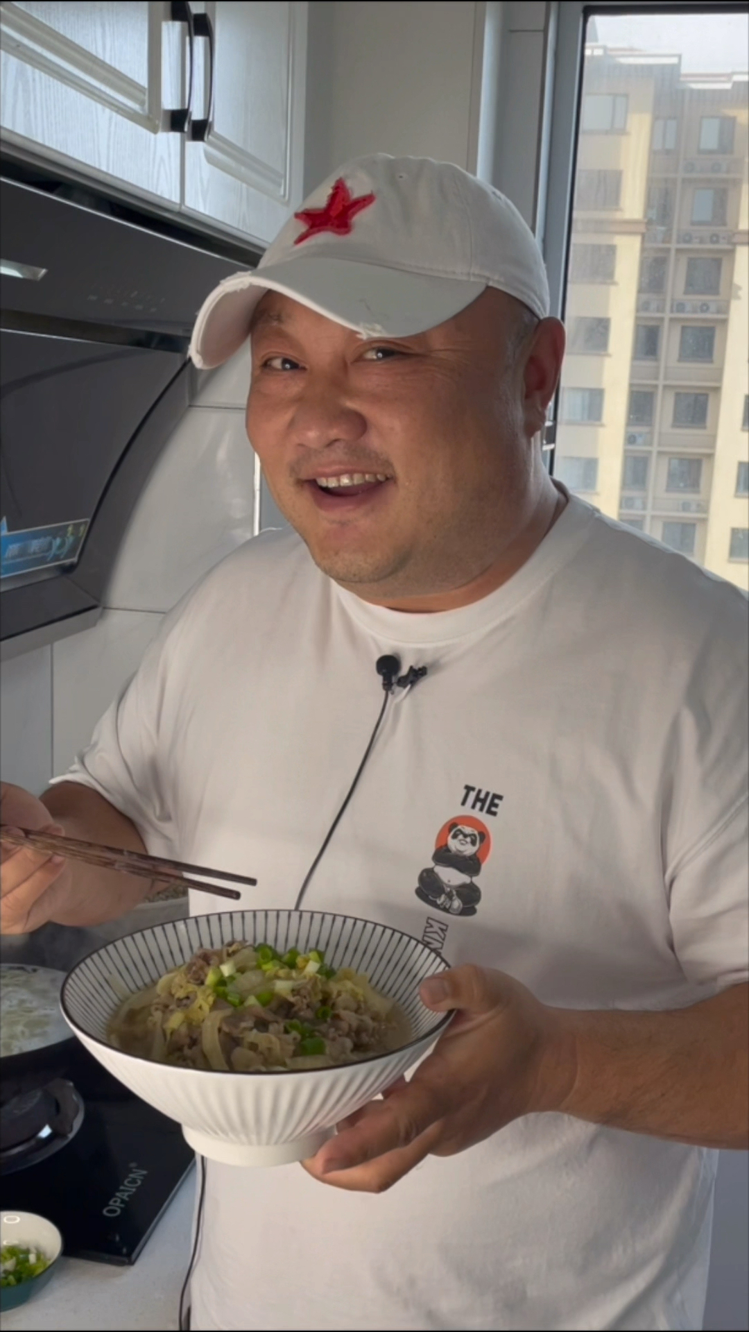 好吃的羊肉白菜汆面