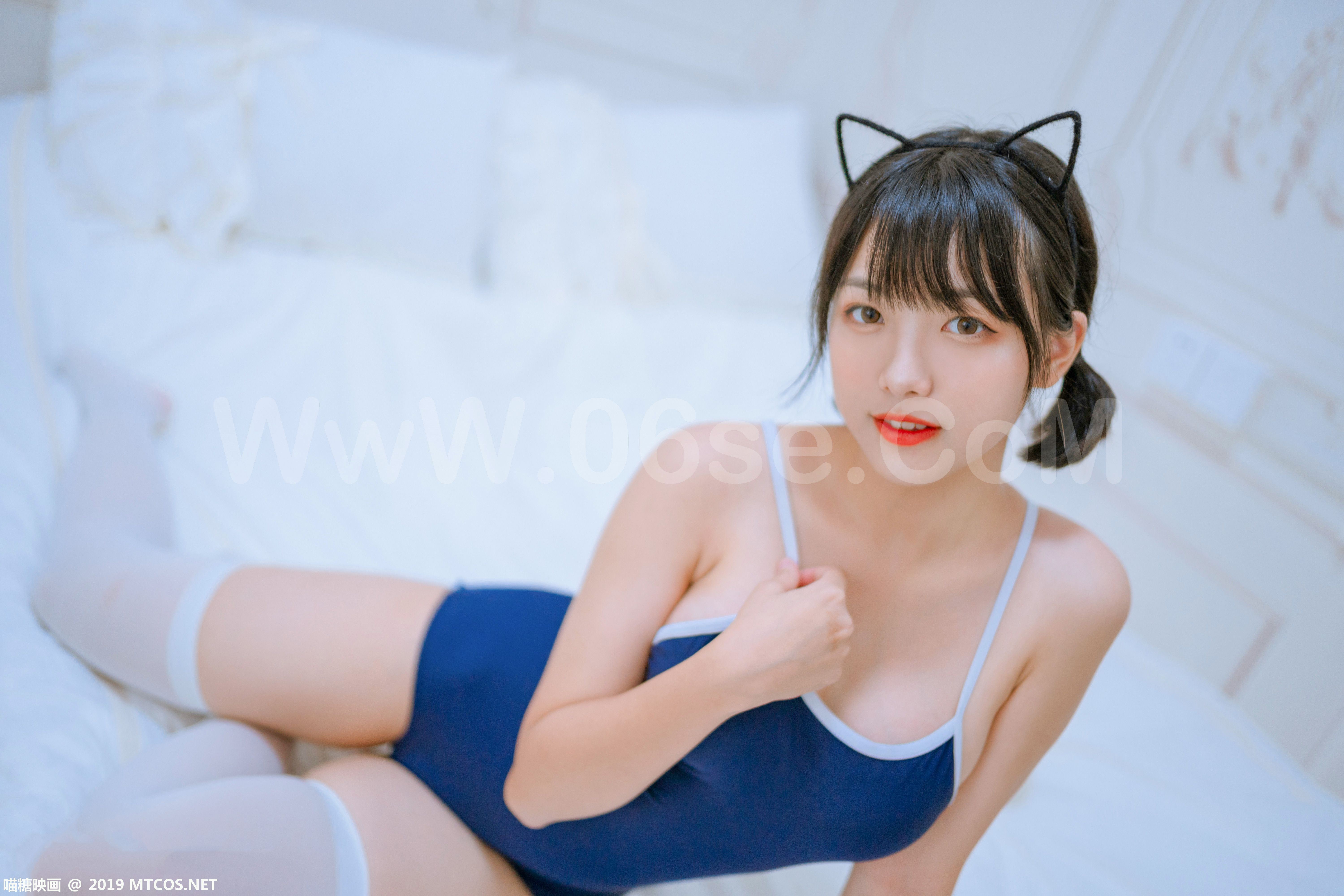 图片[7]-[MTCos] 喵糖映画 Vol.040 猫君君_MaoJun 猫耳朵-六色网