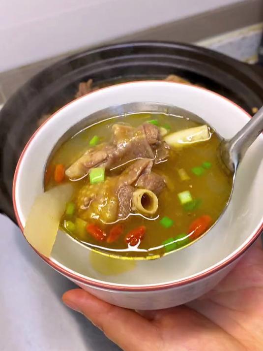 天气一热就想喝点酸叽叽的汤,今天这锅酸萝卜炖大鹅特别对味哦