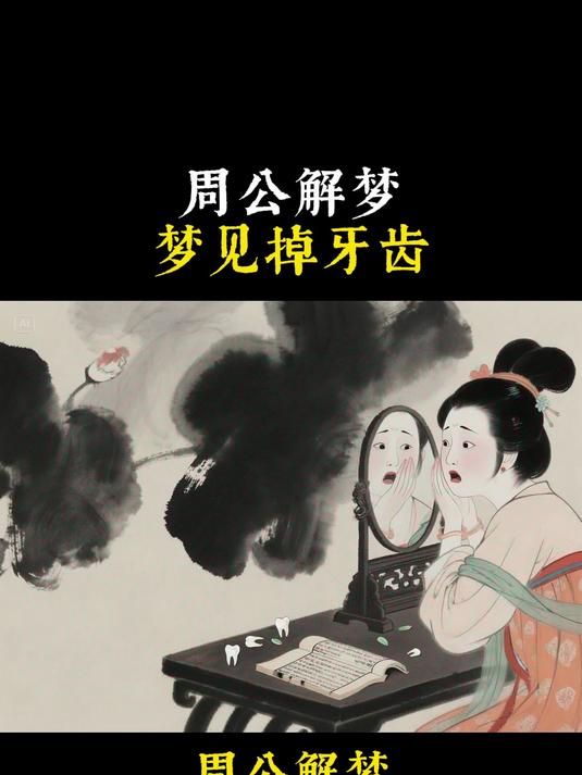 周公解梦梦见掉牙齿,梦见牙齿掉了是什么征兆